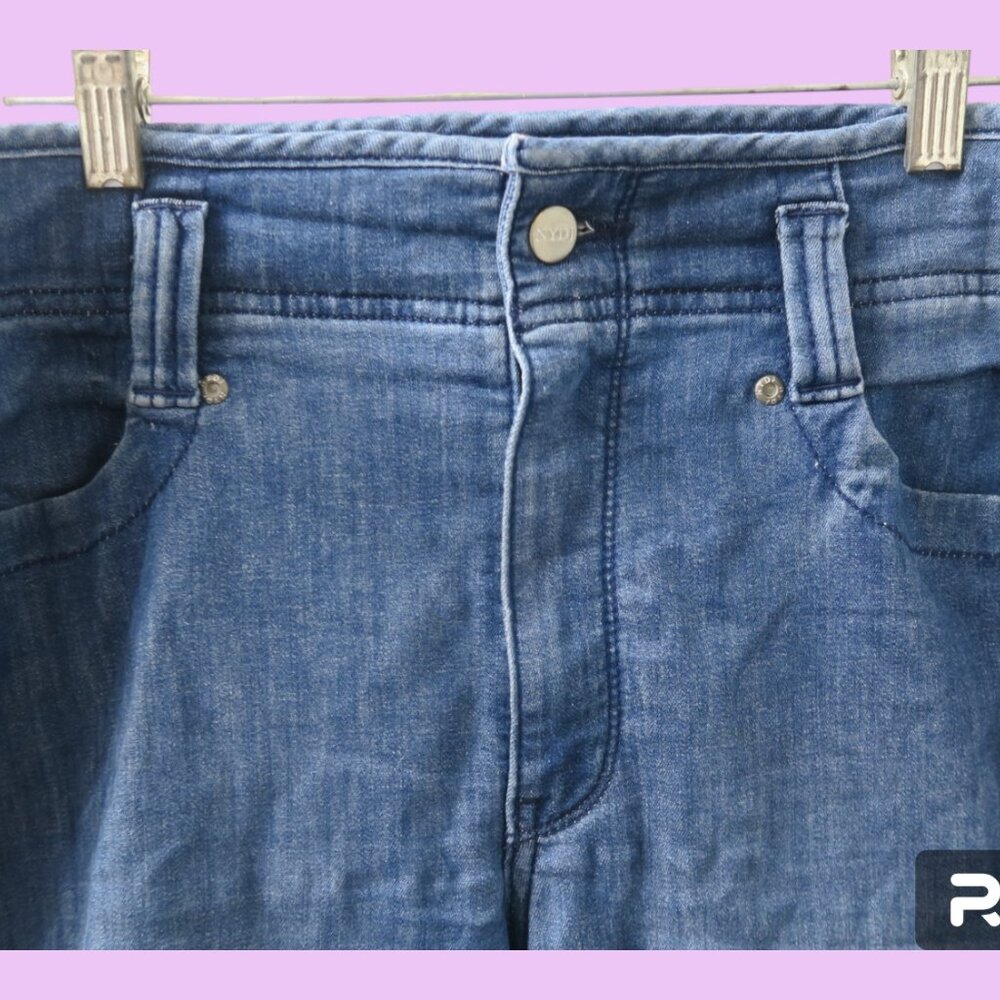 Not Your Daughter Jeans NYDJ Lavish mdtfsh8195 NYDJ Women's High Rise Short 6 - Picture 8 of 9